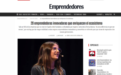 Gracias por el reconocimiento a la Revista Emprendedores España.